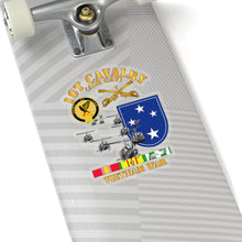 Load image into Gallery viewer, Kiss-Cut Stickers - Army - 1st Cavalry (Air-Cav) - 23rd Infantry Division w SVC