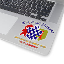 Load image into Gallery viewer, Kiss-Cut Stickers - Army - 1st BDE Combat Tm - Devils Brigade - 1st Infantry Div