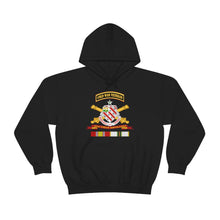Load image into Gallery viewer, Unisex Heavy Blend Hooded Sweatshirt - Army - 8th Field Artillery w Br - Ribbon COLD WAR Vet Tab
