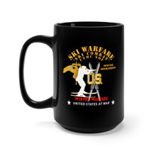 Load image into Gallery viewer, Black Mug 15oz - SOF - USMC Special Operations - Ski Warfare - Ski Combat - Winter Warfare X 300
