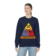 Load image into Gallery viewer, Unisex Heavy Blend Crewneck Sweatshirt - Army - 20th Armored Division - Liberators wo Txt