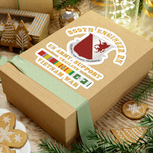 Load image into Gallery viewer, Kiss-Cut Stickers - Army - 809th Engineer Bn - Thailand w VN SVC X 300