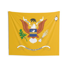 Load image into Gallery viewer, Indoor Wall Tapestries - 1st Battalion, 8th Cavalry Regiment - (Honor and Courage) - Regimental Colors Tapestry