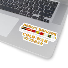 Load image into Gallery viewer, Kiss-Cut Stickers - Army - Berlin Bde w OCCUPY COLD SVC BAR X 300