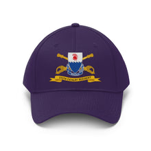Load image into Gallery viewer, Twill Hat - Army - 299th Cavalry Regiment w Br - Ribbon- Hat - Direct to Garment (DTG) - Printed