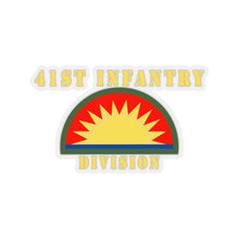 Load image into Gallery viewer, Kiss-Cut Stickers - Army - 41st Infantry Division X 300