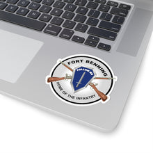 Load image into Gallery viewer, Kiss-Cut Stickers - Army - Fort Benning, GA - Home of the Infantry