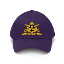 Load image into Gallery viewer, Twill Hat - Army - 5th Cavalry Regiment with Cavalry Branch and Ribbon - Hat - Direct to Garment (DTG) - Printed