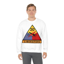 Load image into Gallery viewer, Unisex Heavy Blend Crewneck Sweatshirt - Army - 20th Armored Division - Liberators wo Txt