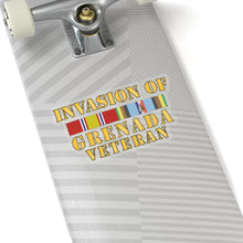 Load image into Gallery viewer, Kiss-Cut Stickers - Army - Grenada Invasion Veteran w EXP SVC