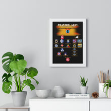 Load image into Gallery viewer, Premium Framed Vertical Poster - Phantom Army (Ghost Army) - Operation Fortitude - World War II