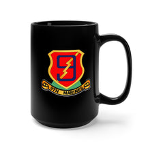 Load image into Gallery viewer, Black Mug 15oz - USMC - 9th Marine Regiment wo Txt