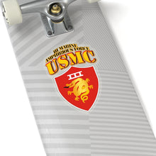 Load image into Gallery viewer, Kiss-Cut Stickers - USMC - III Marine Amphibious Force - MAF