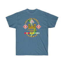 Load image into Gallery viewer, Unisex Ultra Cotton Tee - Army - Vietnam Combat Engineer - 18th Engineer Bde w SVC