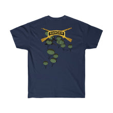 Load image into Gallery viewer, Unisex Ultra Cotton Tee - Airborne Ranger with Crest - Airborne Infantry - Mass Tactical Airborne Operation with Ranger Infantry Branch