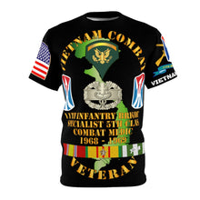 Load image into Gallery viewer, AOP - Army - Vietnam Combat Vet - 11th Inf Bde SSI - Spec 5 - Cbt Medic - 1968-69 Vn Svc X300