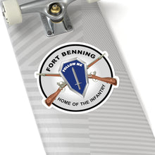 Load image into Gallery viewer, Kiss-Cut Stickers - Army - Fort Benning, GA - Home of the Infantry