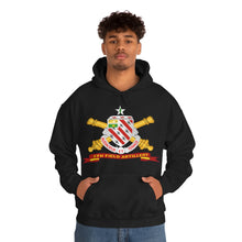 Load image into Gallery viewer, Unisex Heavy Blend Hooded Sweatshirt - Army - 8th Field Artillery w Br - Ribbon