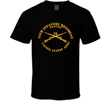 Load image into Gallery viewer, Army - 16th Infantry Regiment - Infantry Branch - T-Shirts - Classic