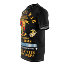 Load image into Gallery viewer, Unisex AOP Cut & Sew Tee - USMC - Korean War - 3rd Bn, 5th Marines w KOREA SVC
