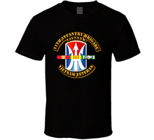 Load image into Gallery viewer, 11th Infantry Brigade with Vietnam Service Ribbons T Shirt, Premium, Hoodie