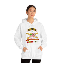 Load image into Gallery viewer, Unisex Heavy Blend Hooded Sweatshirt - Army - 8th Field Artillery w Br - Ribbon COLD WAR Vet Tab