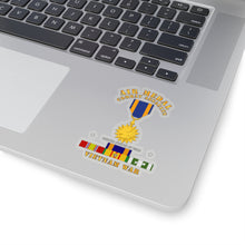 Load image into Gallery viewer, Kiss-Cut Stickers - Army - Air Medal - Combat Assaults w VN SVC w Air Medal Ribbon