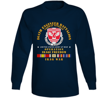 Load image into Gallery viewer, Army - 864th Eng Bn - Iraqi Freedom Veteran W Iraq Svc Long Sleeve