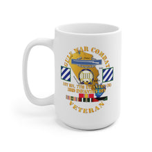 Load image into Gallery viewer, Ceramic Coffee Mug - Army - Gulf War Combat Infantry Vet w 1st Bn 7th Inf - 3rd ID SSI