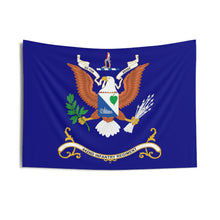 Load image into Gallery viewer, Indoor Wall Tapestries - 442nd Infantry Regiment - GO FOR BROKE - Regimental Colors Tapestry