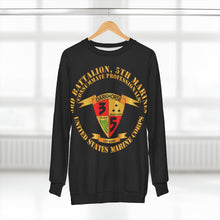 Load image into Gallery viewer, AOP Unisex Sweatshirt - USMC - 3rd Battalion, 5th Marines - Dark Horse