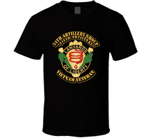 Load image into Gallery viewer, DUI - 54th Artillery Group (Field Artillery) NO SVC Ribbon T Shirt - Classic
