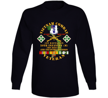 Load image into Gallery viewer, Army - Vietnam Combat Veteran W 1st Bn - 50th Inf - 3rd Bde 4th Inf Div 1968 W Vn Svc Long Sleeve
