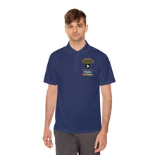 Load image into Gallery viewer, Men's Sport Polo Shirt - Army - 58th Infantry Platoon - Scout Dog - w CIB - VN SVC X 300