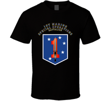 Load image into Gallery viewer, 1st Marine Special Operations Battalion T Shirt, Premium and Hoodie