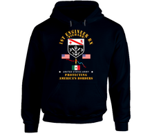 Load image into Gallery viewer, Army - Faithful Patriot - 1st Engineer Bn - Protecting Boder W Afsm Svc - V1 Hoodie
