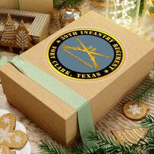 Load image into Gallery viewer, Kiss-Cut Stickers - Army - 39th Infantry Regiment - Buffalo Soldiers - Fort Clark, TX w Inf Branch