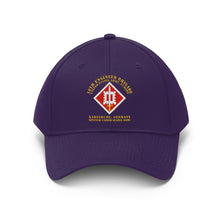 Load image into Gallery viewer, Twill Hat - Army - 18th Engineer Bde - US Army Europe - Hat - Direct to Garment (DTG) - Printed