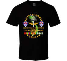 Load image into Gallery viewer, Army - Vietnam Combat Veteran - 174th Ahc W 14th Avn Bn T Shirt