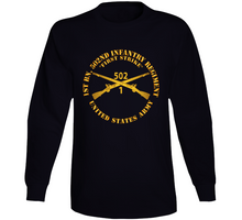 Load image into Gallery viewer, Army - 1st Bn 502nd Infantry Regt - First Strike - Infantry Br Long Sleeve