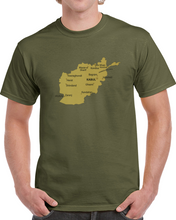 Load image into Gallery viewer, Afghan - Afghanistan Map Classic T Shirt