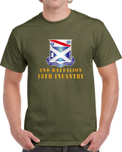 Load image into Gallery viewer, Army - 2nd Bn 18th Inf W Dui Classic T Shirt