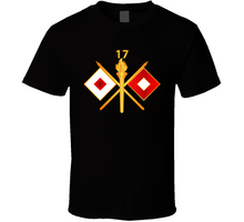 Load image into Gallery viewer, Army - 17th Signal Battalion W Unit Number - Branch Wo Txt Classic T Shirt