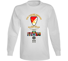 Load image into Gallery viewer, Army - 6th Cavalry Brigade - Desert Storm with Armed Forces Expeditionary Medal Ribbon with Arrow T Shirt, Premium and Hoodie