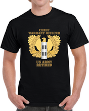 Load image into Gallery viewer, Army - Emblem - Warrant Officer - Cw2 - Retired T Shirt, Hoodie and Premium
