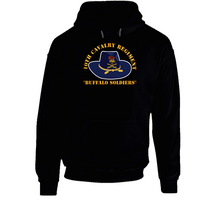 Load image into Gallery viewer, Army - 10th Cavalry Regiment - Buffalo Soldiers Hoodie