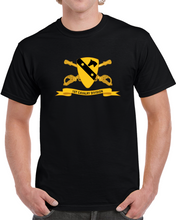 Load image into Gallery viewer, Army - 1st Cavalry Division W Br - Ribbon T Shirt - Classic