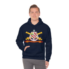 Load image into Gallery viewer, Unisex Heavy Blend Hooded Sweatshirt - Army - 8th Field Artillery w Br - Ribbon