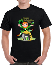 Load image into Gallery viewer, St. Patrick's Day - Leprechaun's - Happy St Patrick's Day - Luck T-Shirts - Classic