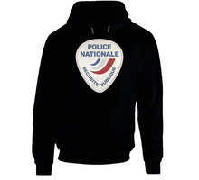 Load image into Gallery viewer, Police Nationale France Police Patch Blanc Hoodie